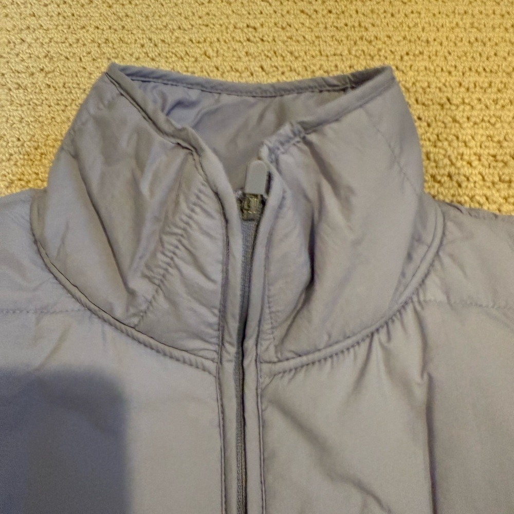 Zella Women's Light Purple Puffer Jacket Quilted Packable Jacket Size Small - Picture 5 of 10